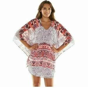 Jennifer Lopez mini bat-wing sleeve dress size XL